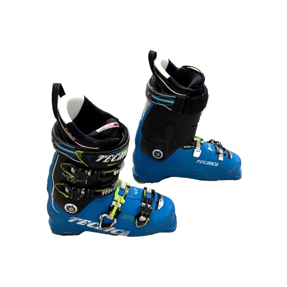 Tecnica Mach1 MV 120 Men's Ski Boots 28.5 Mondo Blue CAS Alpine Downhill - Picture 2 of 15